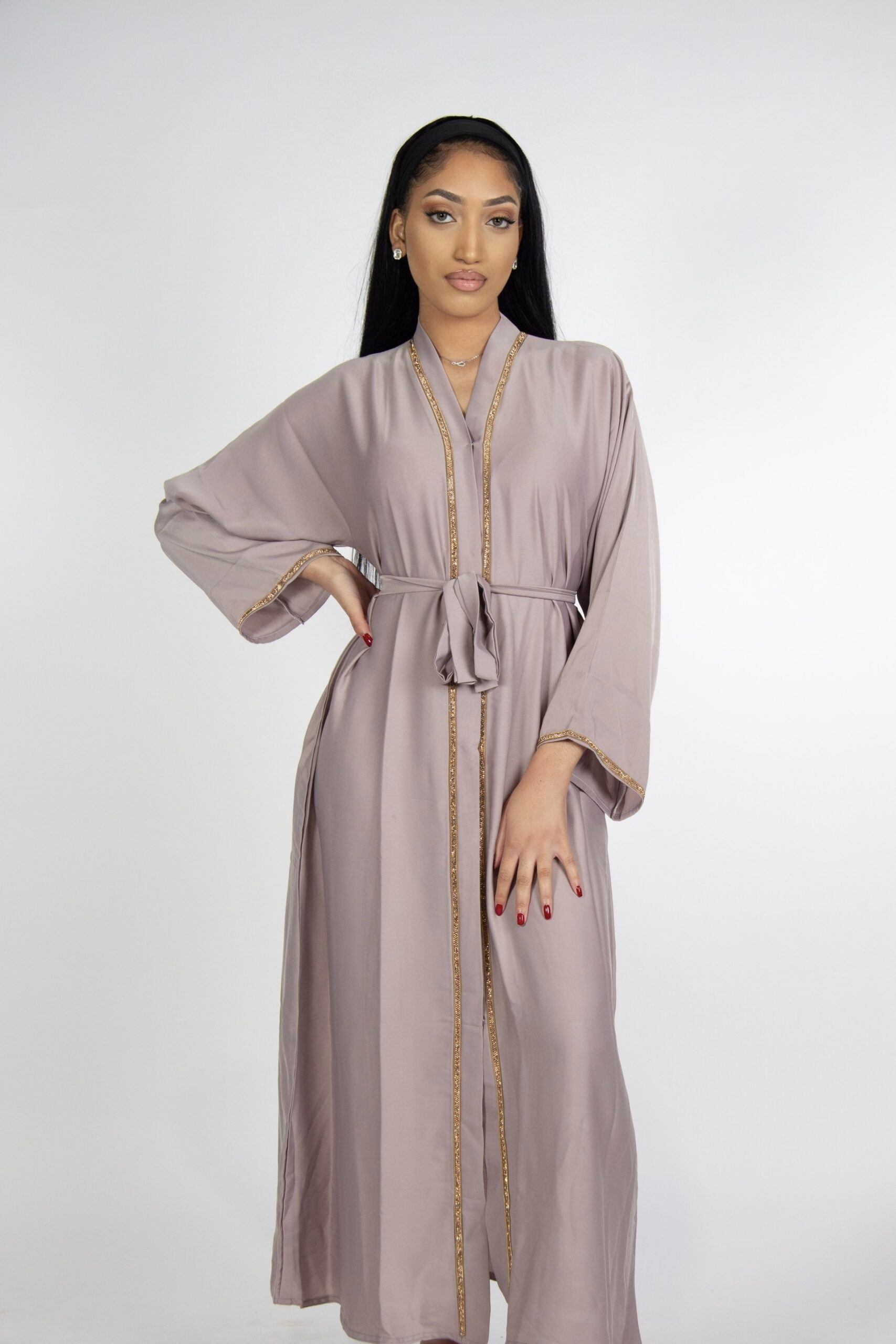 ABAYA TAUPE